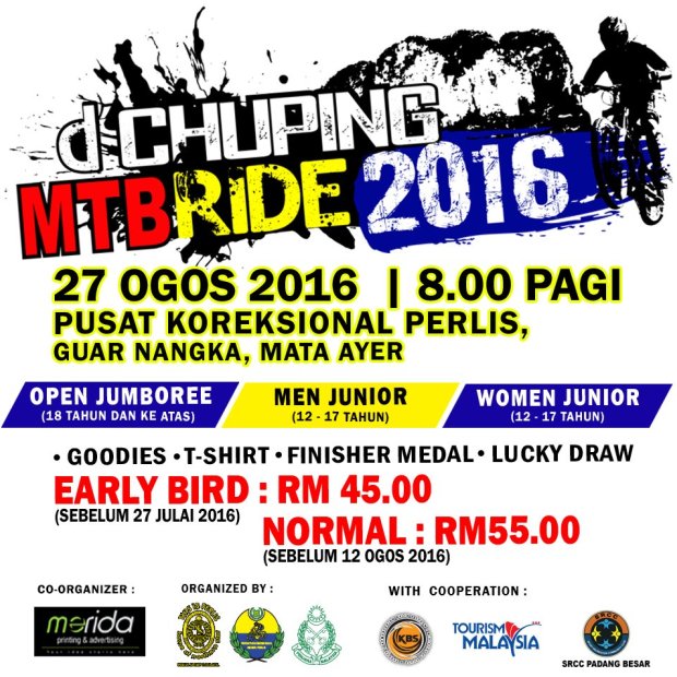 d'Chuping MTB Ride 2016