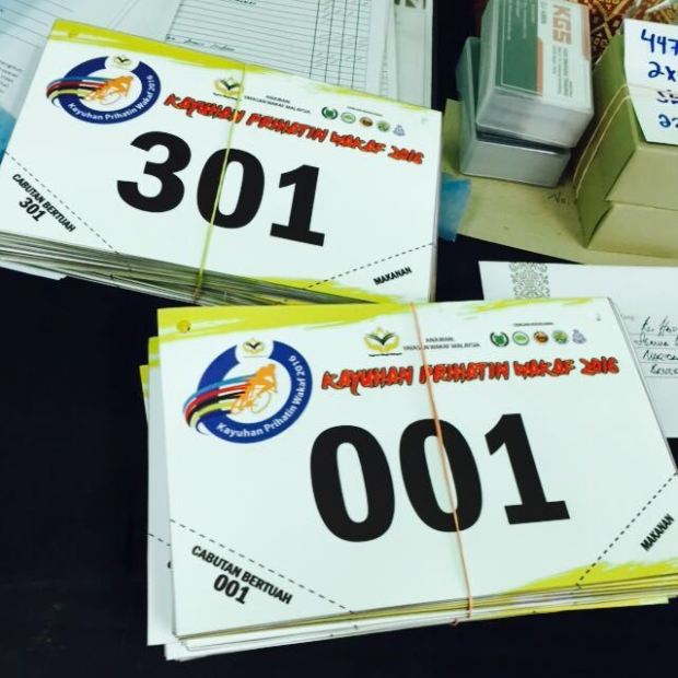 Bib number